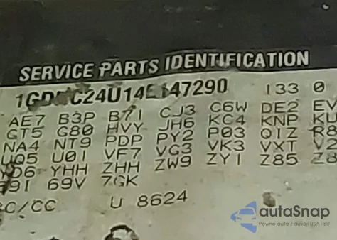 2004 GMC Sierra C2500 Heavy Duty z USA, uszkodzony, nr VIN 1GDHC24U14E147290